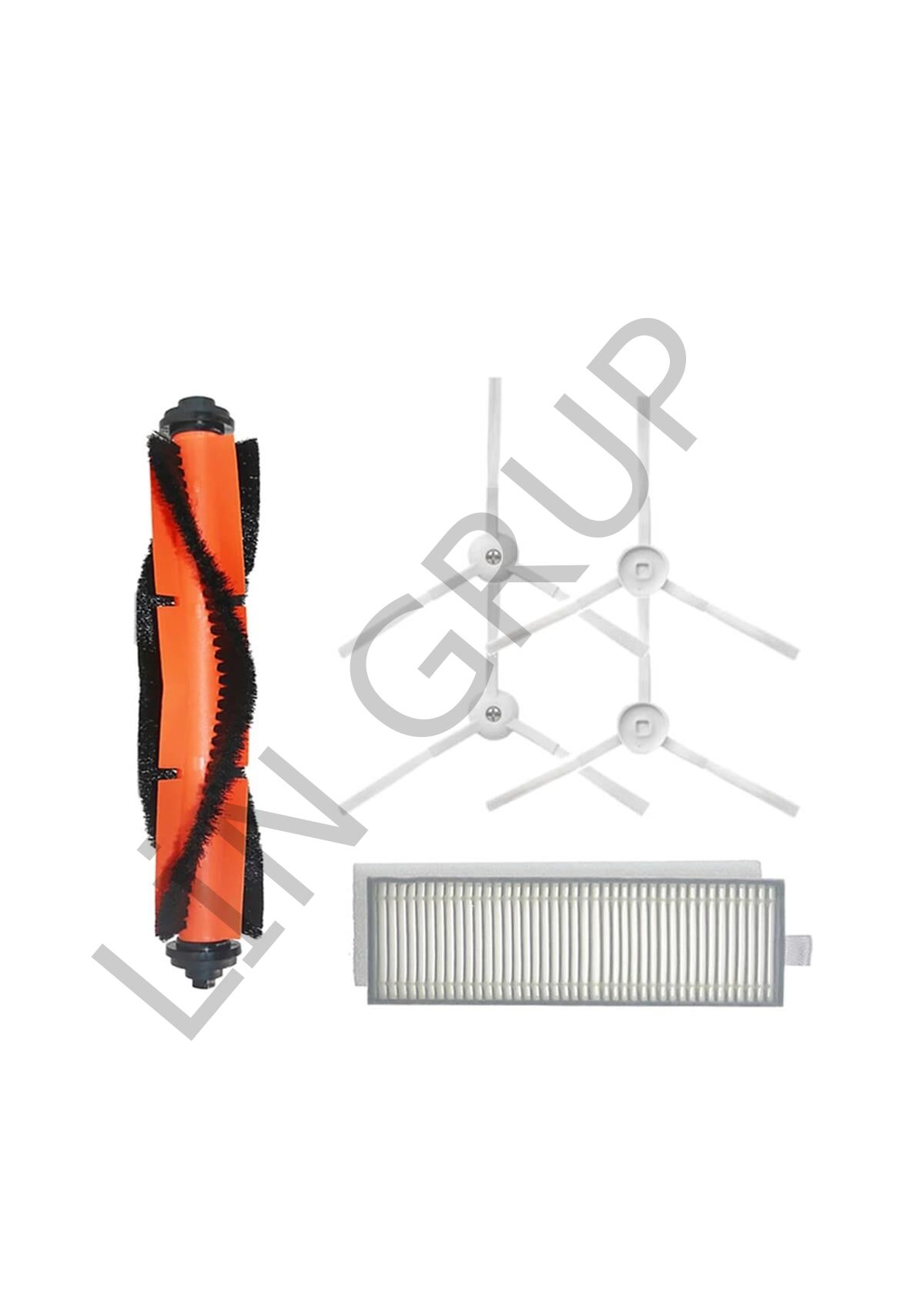 Xiaomi Vacuum Mop 2in1 Essential (MJSTG1) Robot Süpürge Uyumlu 6'lı Yedek Parça Seti