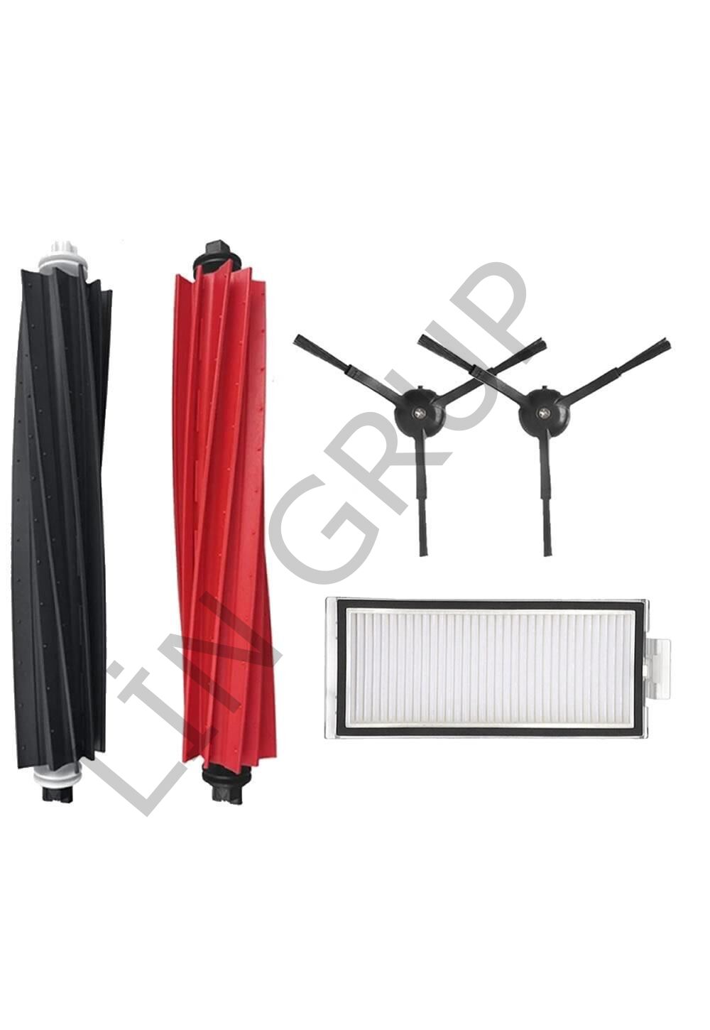 Roborock Q8 Max + Robot Süpürge Uyumlu 5'li Yedek Parça Seti