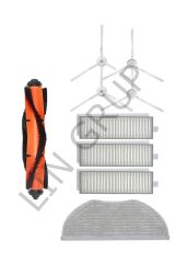 Xiaomi Vacuum Mop 2in1 Essential (MJSTG1) Robot Süpürge Uyumlu 9'lu Yedek Parça Seti