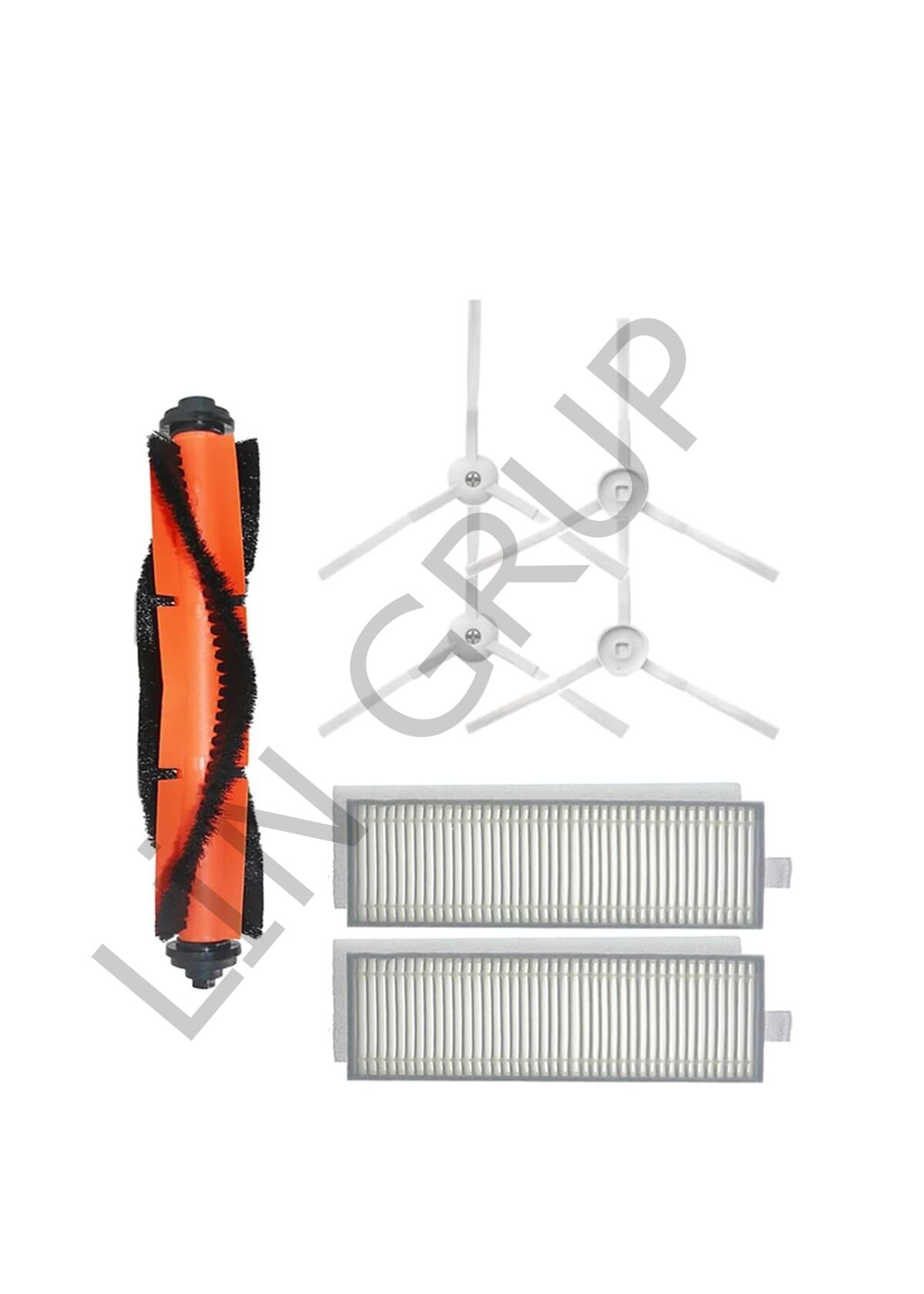 Xiaomi Vacuum Mop 2in1 Essential (MJSTG1) Robot Süpürge Uyumlu 7'li Yedek Parça Seti