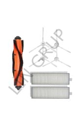 Xiaomi Vacuum Mop 2in1 Essential (MJSTG1) Robot Süpürge Uyumlu 7'li Yedek Parça Seti