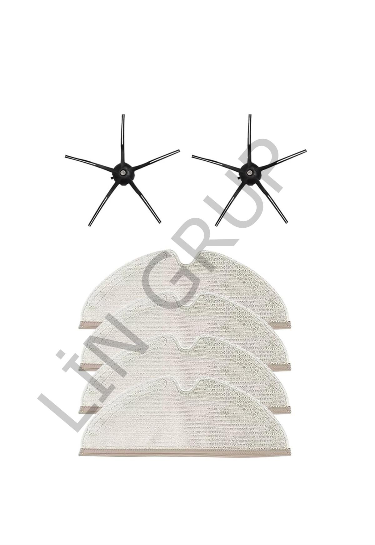 Roborock S5 Max Robot Süpürge Uyumlu 6'lı Yedek Parça Seti