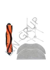 Xiaomi Vacuum Mop 2in1 Essential (MJSTG1) Robot Süpürge Uyumlu 7'li Yedek Parça Seti