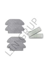 Xiaomi S10 (B106GL) Robot Süpürge Uyumlu 6'lı Yedek Parça Seti