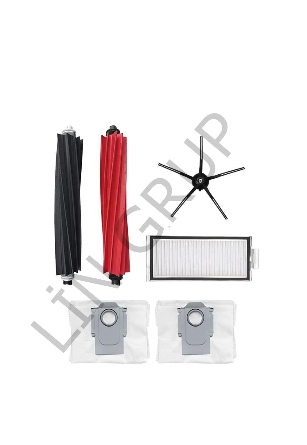 Roborock Q8 Max + Robot Süpürge Uyumlu 6'lı Yedek Parça Seti