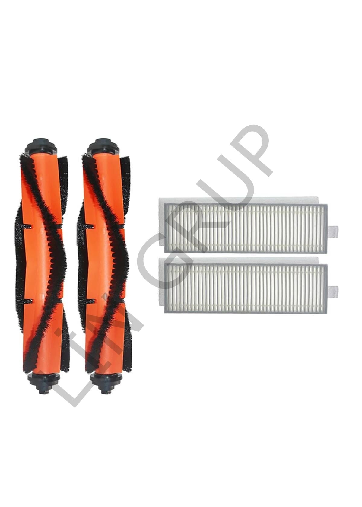 Xiaomi Vacuum Mop 2in1 Essential (MJSTG1) Robot Süpürge Uyumlu 4'lü Yedek Parça Seti