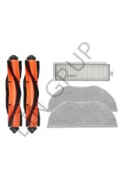 Xiaomi Vacuum Mop 2in1 Essential (MJSTG1) Robot Süpürge Uyumlu 5'li Yedek Parça Seti