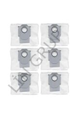 Roborock Q8 Max + Robot Süpürge Uyumlu 6'lı Toz Torbası