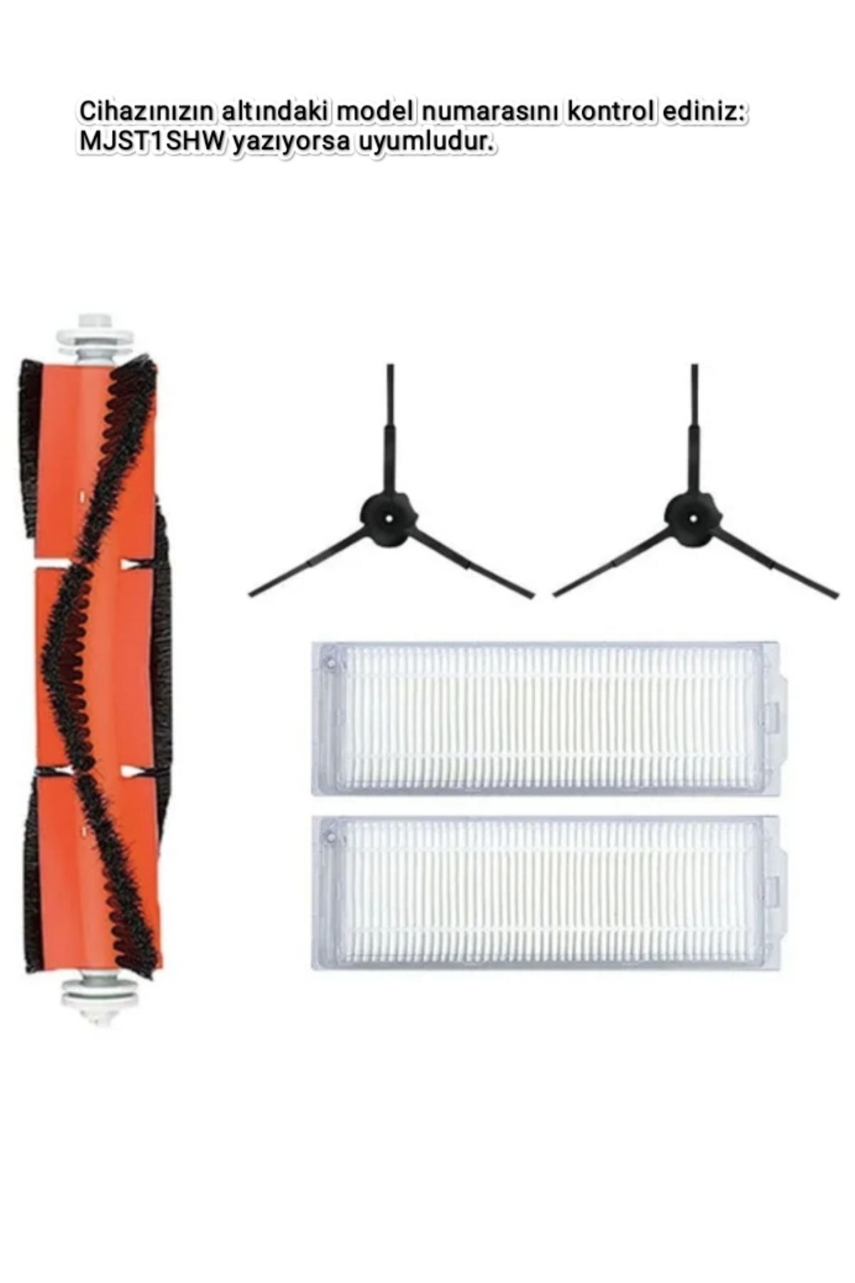 Mop 2 Pro Lite MJST1SHW uyumlu fırça HEPA filtre seti