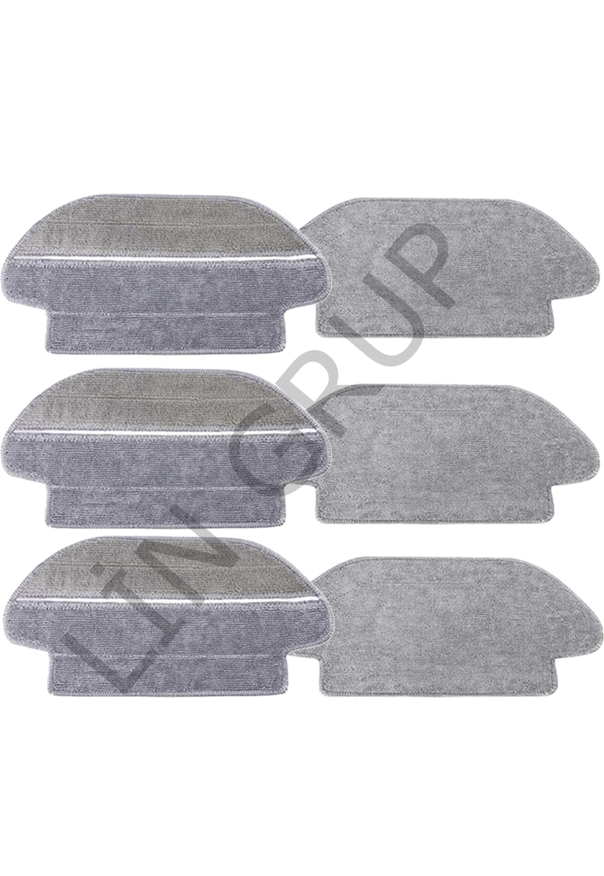 Xiaomi S10 (B106GL) Robot Süpürge Uyumlu 6'lı Mop Bezi Seti