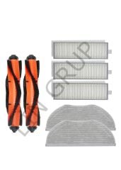Xiaomi Vacuum Mop 2in1 Essential (MJSTG1) Robot Süpürge Uyumlu 7'li Yedek Parça Seti