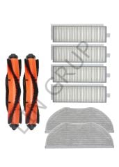 Xiaomi Vacuum Mop 2in1 Essential (MJSTG1) Robot Süpürge Uyumlu 8'li Yedek Parça Seti