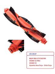 Xiaomi S10 ve S12 Modeli Uyumlu Yedek Parça Fırça Filtre mop paspas seti