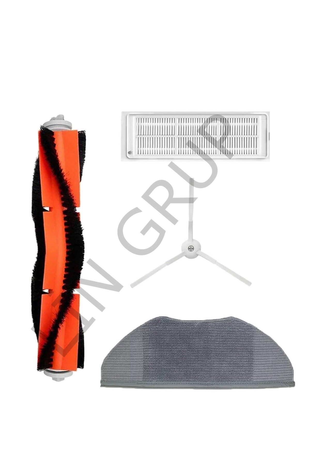 Xiaomi Vacuum Mop 2 Lite (MJSTL) Robot Süpürge Uyumlu 4'lü Yedek Parça Seti