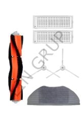 Xiaomi Vacuum Mop 2 Lite (MJSTL) Robot Süpürge Uyumlu 6'lı Yedek Parça Seti