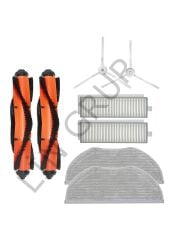 Xiaomi Vacuum Mop 2in1 Essential (MJSTG1) Robot Süpürge Uyumlu 8'li Yedek Parça Seti