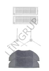 Xiaomi Vacuum Mop 2 Lite (MJSTL) Robot Süpürge Uyumlu 6'lı Yedek Parça Seti