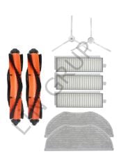 Xiaomi Vacuum Mop 2in1 Essential (MJSTG1) Robot Süpürge Uyumlu 9'lu Yedek Parça Seti