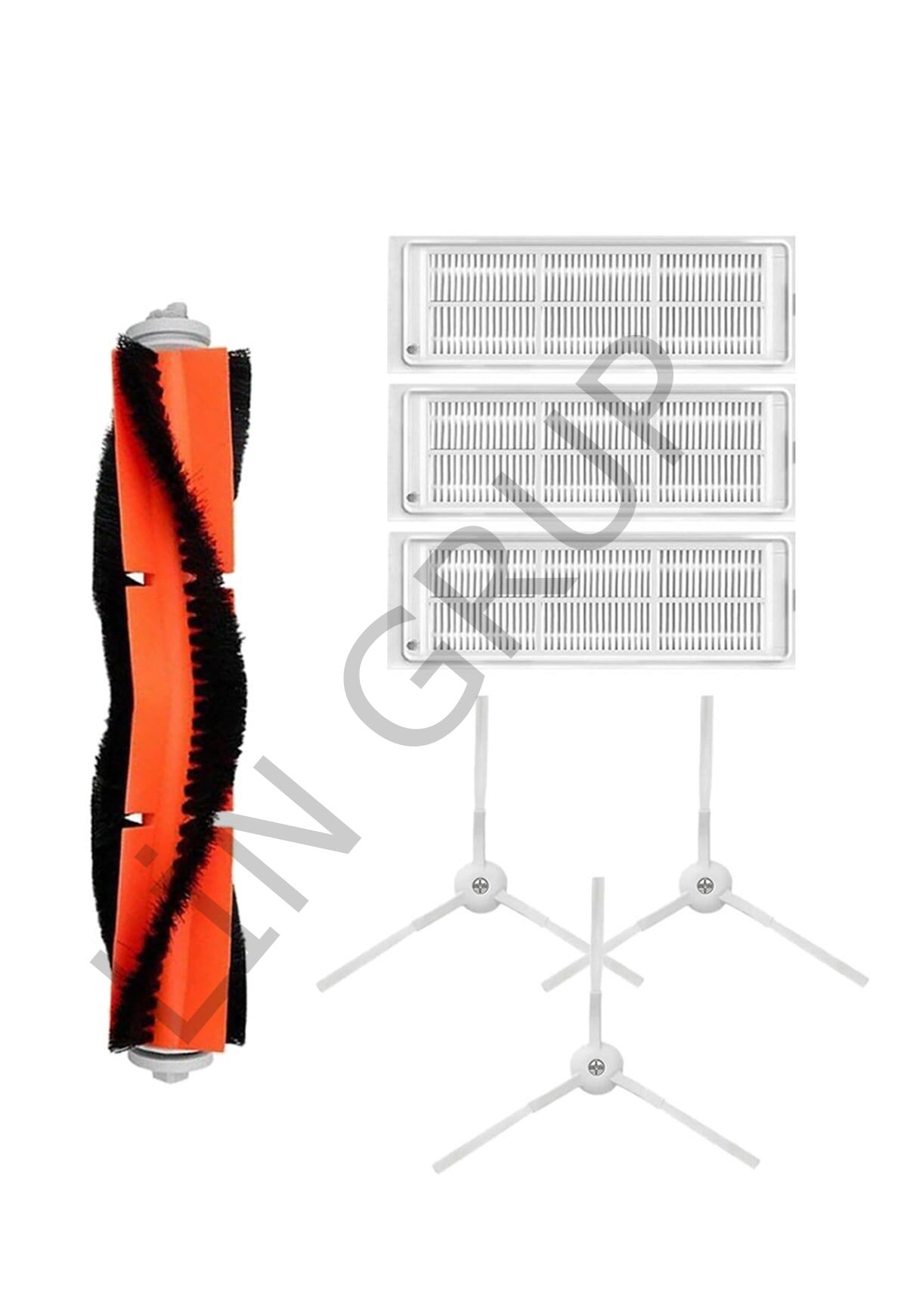 Xiaomi Vacuum Mop 2 Lite (MJSTL) Robot Süpürge Uyumlu 7'li Yedek Parça Seti