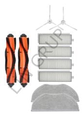 Xiaomi Vacuum Mop 2in1 Essential (MJSTG1) Robot Süpürge Uyumlu 10'lu Yedek Parça Set