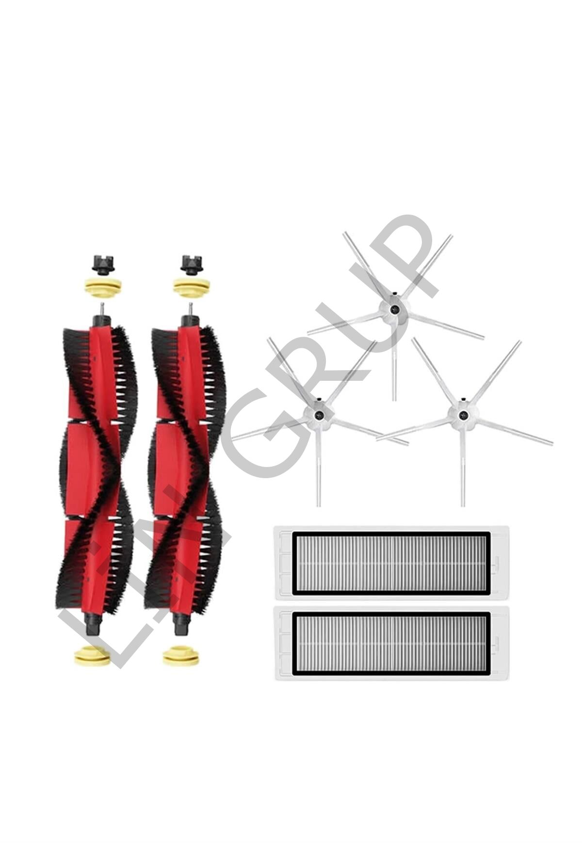 Roborock S5 Max Robot Süpürge Uyumlu 7'li Yedek Parça Seti