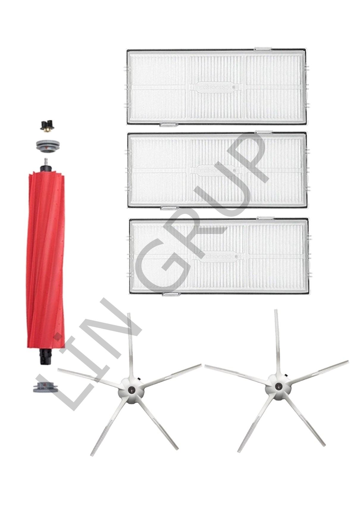 Roborock S7 Max V Ultra Robot Süpürge Uyumlu 6'lı Yedek Parça Seti
