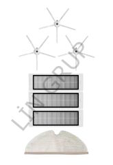 Roborock S5 Max Robot Süpürge Uyumlu 7'li Yedek Parça Seti