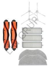 Xiaomi Vacuum Mop 2in1 Essential (MJSTG1) Robot Süpürge Uyumlu 11'li Yedek Parça Seti