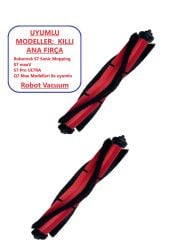 ROBOROCK Q7 Max S7 Sonic mopping S7 pro ultra uyumlu kıl ana fırça 2 adet
