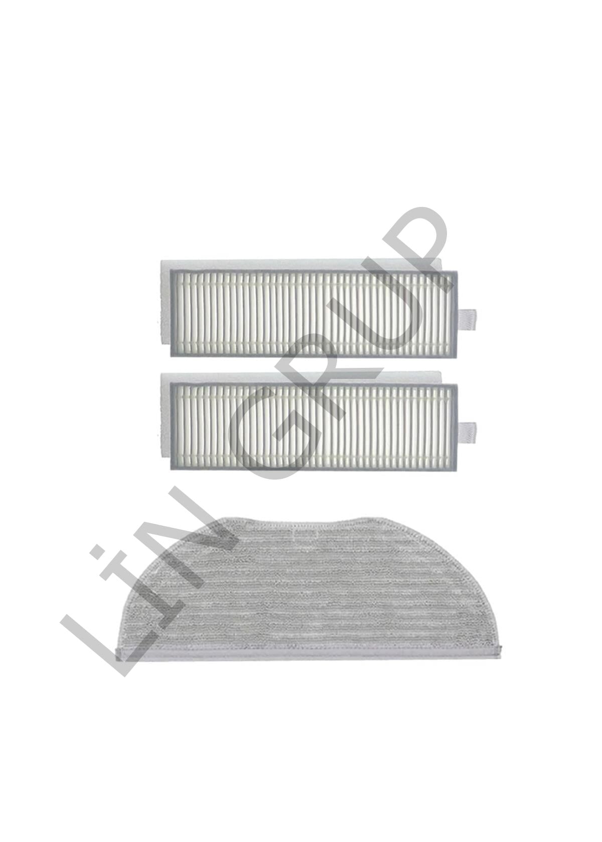 Xiaomi Vacuum Mop 2in1 Essential (MJSTG1) Robot Süpürge Uyumlu 3'lü Yedek Parça Seti