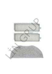 Xiaomi Vacuum Mop 2in1 Essential (MJSTG1) Robot Süpürge Uyumlu 3'lü Yedek Parça Seti