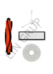 Xiaomi Robot Vacuum S10+ (B105) Robot Süpürge Uyumlu 4'lü Yedek Parça Seti