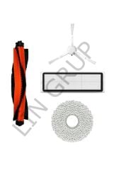 Xiaomi Robot Vacuum S10+ (B105) Robot Süpürge Uyumlu 4'lü Yedek Parça Seti