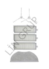 Xiaomi Vacuum Mop 2in1 Essential (MJSTG1) Robot Süpürge Uyumlu 6'lı Yedek Parça Seti