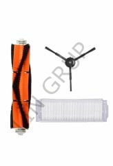Xiaomi Vacuum Mop 2 Pro (MJST1SHW) Robot Süpürge Uyumlu 3'lü Yedek Parça Seti