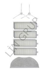 Xiaomi Vacuum Mop 2in1 Essential (MJSTG1) Robot Süpürge Uyumlu 7'li Yedek Parça Seti