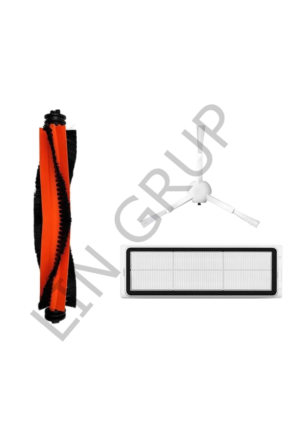 Xiaomi Robot Vacuum S10+ (B105) Robot Süpürge Uyumlu 3'lü Yedek Parça Seti