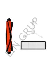 Xiaomi Robot Vacuum S10+ (B105) Robot Süpürge Uyumlu 3'lü Yedek Parça Seti