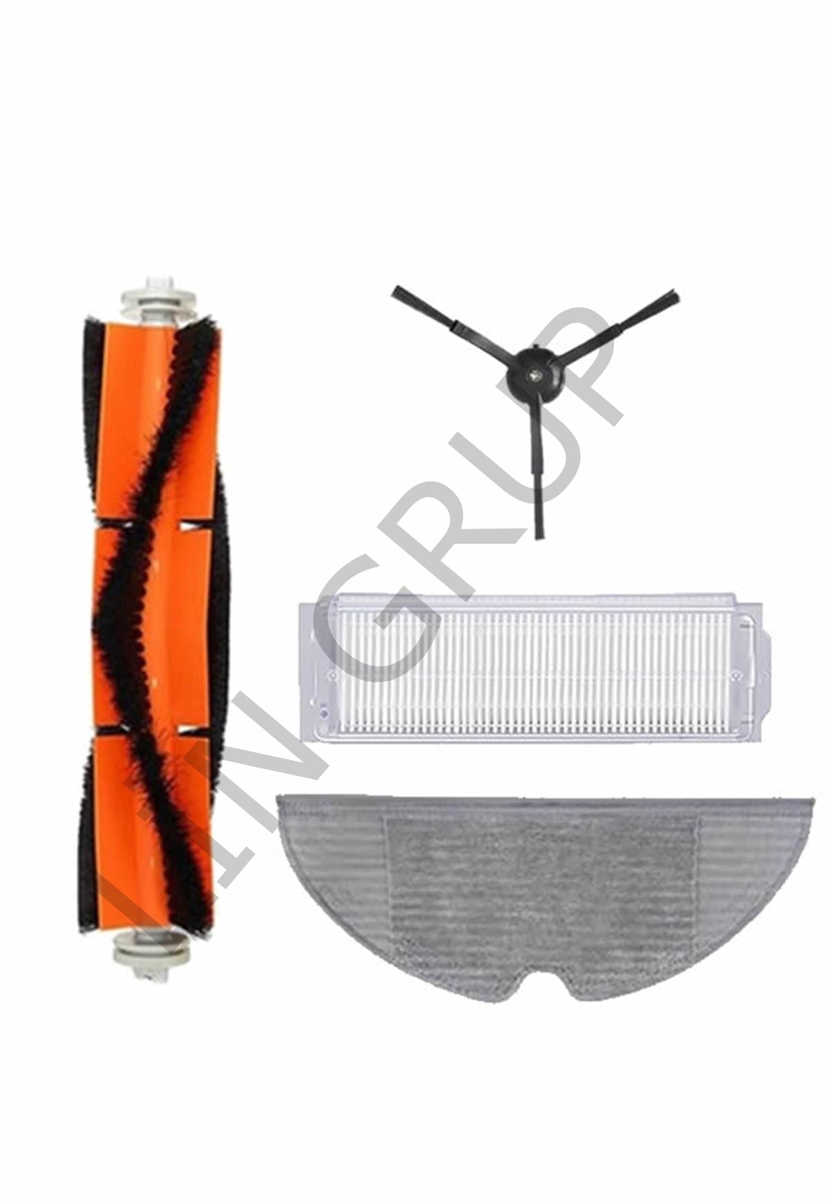 Xiaomi Vacuum Mop 2 Pro (MJST1SHW) Robot Süpürge Uyumlu 4'lü Yedek Parça Seti