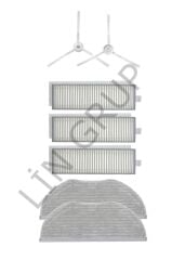 Xiaomi Vacuum Mop 2in1 Essential (MJSTG1) Robot Süpürge Uyumlu 7'li Yedek Parça Seti