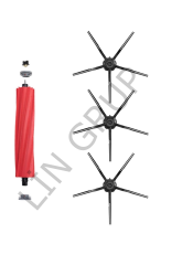 Roborock S7 Max V Ultra Robot Süpürge Uyumlu 4'lü Yedek Parça Seti