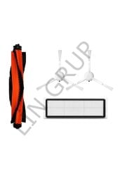 Xiaomi Robot Vacuum S10+ (B105) Robot Süpürge Uyumlu 4'lü Yedek Parça Seti