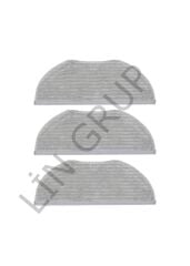 Xiaomi Vacuum Mop 2in1 Essential (MJSTG1) Robot Süpürge Uyumlu 3'lü Yedek Parça Seti