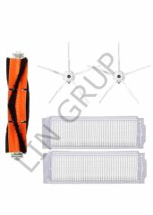 Xiaomi Vacuum Mop 2 Pro (MJST1SHW) Robot Süpürge Uyumlu 5'li Yedek Parça Seti