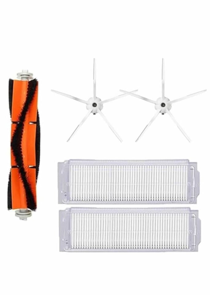 Xiaomi Vacuum Mop 2 Pro (MJST1SHW) Robot Süpürge Uyumlu 5'li Yedek Parça Seti