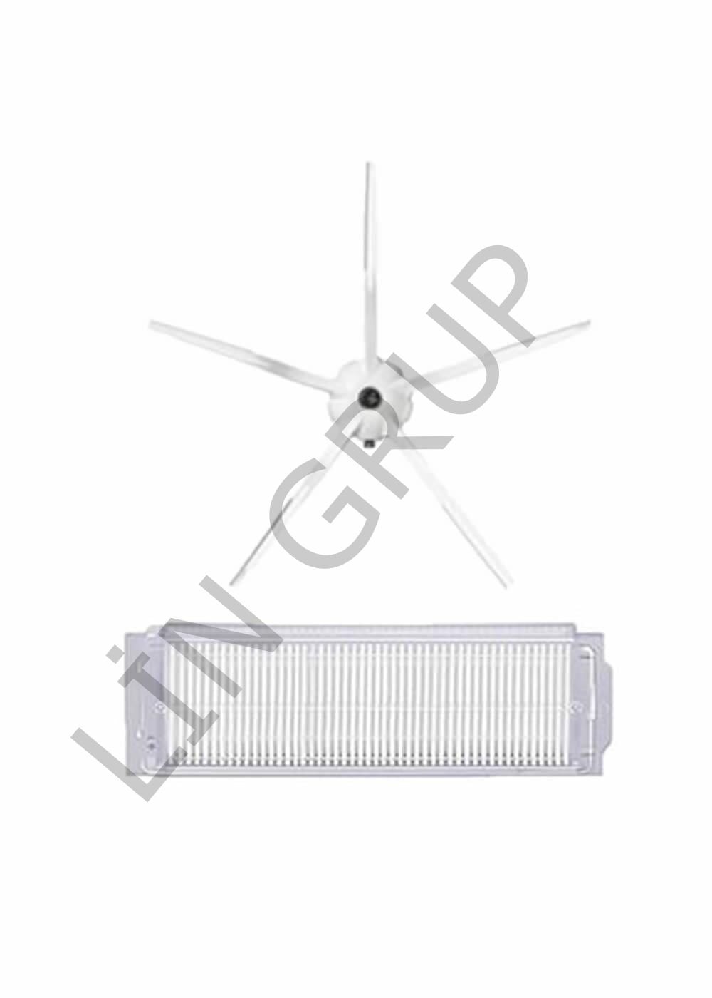 Xiaomi Vacuum Mop 2 Pro (MJST1SHW) Robot Süpürge Uyumlu 2'li Yedek Parça Seti