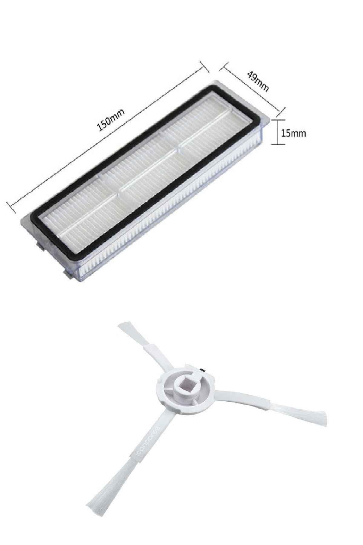 Xiaomi Mi Robot 1C - 2C Mop 2 ULTRA Uyumlu Filtre Fırça (model no stytj01zhm stytj02zhm stytj03zhm)