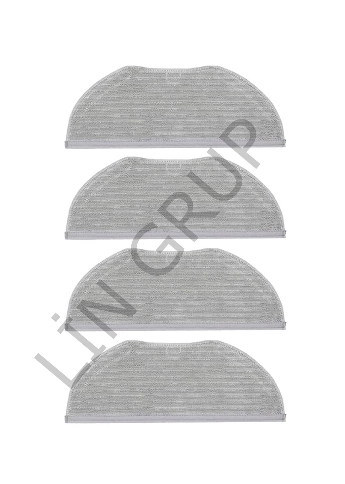 Xiaomi Vacuum Mop 2in1 Essential (MJSTG1) Robot Süpürge Uyumlu 4'lü Yedek Parça Seti