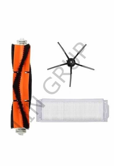 Xiaomi Vacuum Mop 2 Pro (MJST1SHW) Robot Süpürge Uyumlu 3'lü Yedek Parça Seti