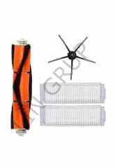 Xiaomi Vacuum Mop 2 Pro (MJST1SHW) Robot Süpürge Uyumlu 4'lü Yedek Parça Seti